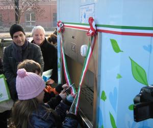 Beinasco brinda con l'acqua Smat