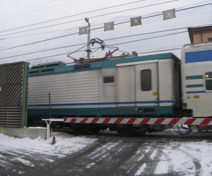 Temperature polari, guasto al passaggio a livello di Borgone