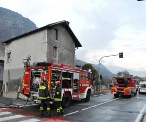 Susa: incendio in una casa di San Giuliano