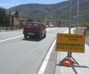 La Provincia conta i Tir su via Abegg: 10 giorni di rilevamenti