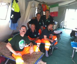 Il cuore degli alpini batte per i terremotati