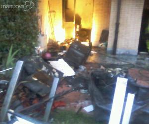 Incendio in una cucina di via Po, illesa la proprietaria