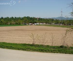 Area campeggio vicino al Sangone