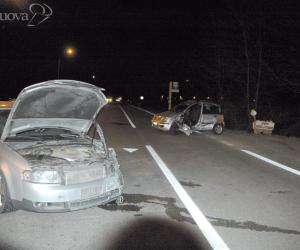 Violento urto sulla statale, tragedia sfiorata