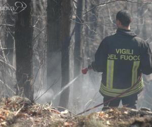 Domenica di fuoco, due ettari in fumo