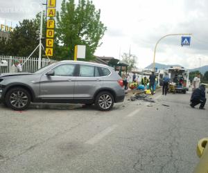 Moto contro Suv: pauroso scontro a Villarbasse