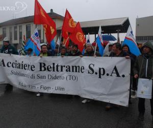 Beltrame firma, è cassa integrazione per un anno