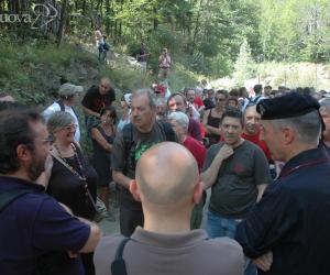 Scontri in Clarea: finisce con arresti e feriti