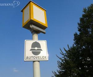 In funzione l'autovelox sul cavalcavia