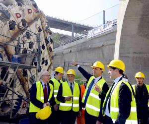 Alfano nel cantiere, malumori delle aziende