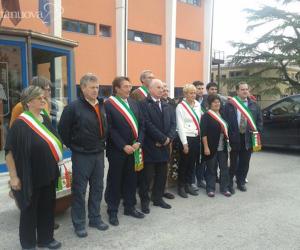 L'Aquila: abbraccio No Tav per le opere utili