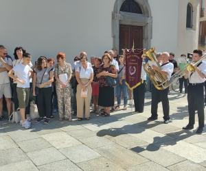 S.Antonino: le note della filarmonica per don Sergio Blandino 