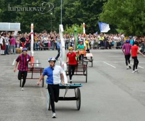 I borghi a raccolta per il 31° palio della gru