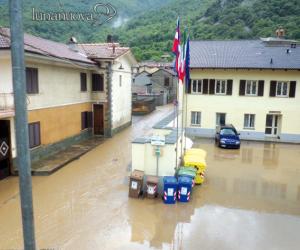 Nubifragi, la bassa valle sott'acqua