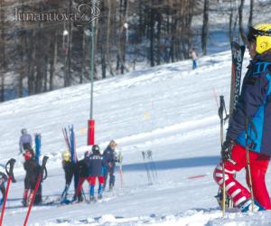 Gli Alpini in gara sulle piste del Frais