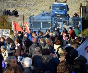 Chiomonte, blocco No Tav in strada