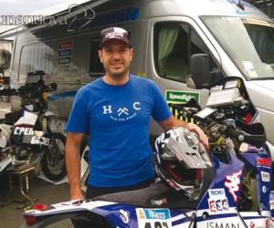 Per Cesare Zacchetti una Dakar di fuoco