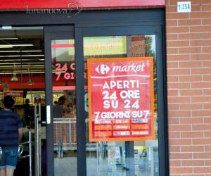 Carrefour aperto 24 ore su 24: via libera alle Serre