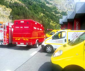 Frejus: Tir impazzito, chiuso il traforo