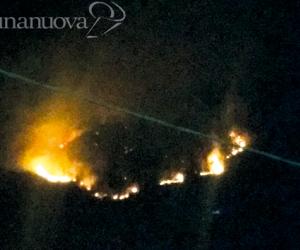 Incendi nelle borgate di Valgioie, Giaveno e Coazze