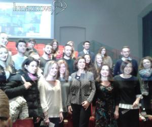 Gli studenti del Romero abbracciano Laura Boldrini