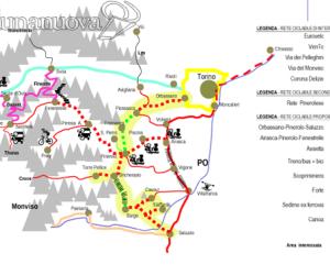 Debutta la ciclovia che collega Torino con l'alta valle