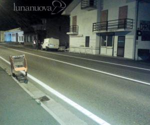 Lanciano il carrello sulla statale