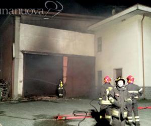 Azienda in fiamme: è cortocircuito