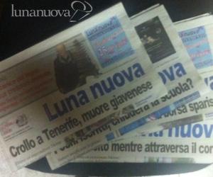 LUNA NUOVA RITORNA VENERDI' 29 APRILE