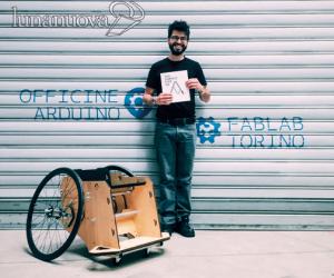 Con la carrozzina "fai da te" si aggiudica il "Nobel" del design
