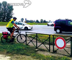 Rivoli, ciclisti a rischio in corso Allamano