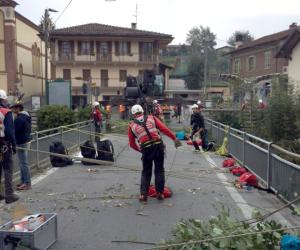 Val Sangone: esercitazione di protezione civile superata