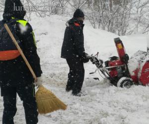 Anche gli Aib valsusini sotto la neve di Norcia