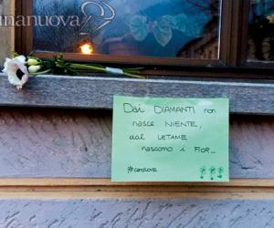 Condove, i fiori e De Andrè battono l'inciviltà