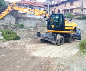 Avigliana: ritrovata sotto il piazzale l'antica porta "Folla"