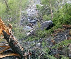 Sauze di Cesana: la valle Argentera chiusa per una frana