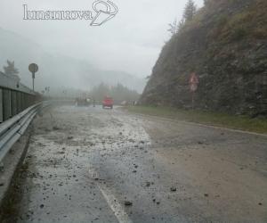 Cesana, un fiume di fango dallo Chaberton