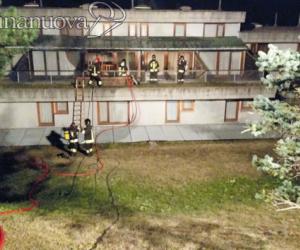 Cesana: va a fuoco l'alloggio nel residence 8 di San Sicario