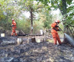 Villarfocchiardo, il piromane ora si sposta più a valle