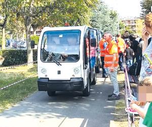 Rivoli, i mezzi ecologici del Cidiu in bella mostra al parco per grandi e piccini