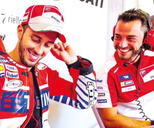 Moto Gp: nel team di Dovizioso per far volare la Ducati