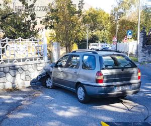 Villarfocchiardo: malore in auto, si schianta contro il muro