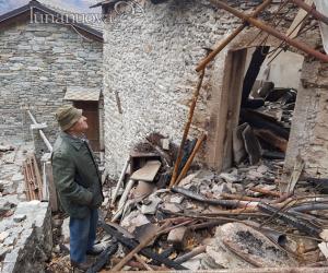 Mompantero, la doppia sfortuna della famiglia Alpe: due baite bruciate