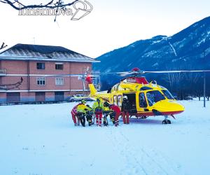 Villarfocchiardo: travolto dal trattore, ma se la caverà
