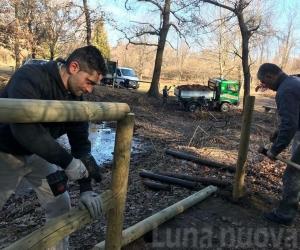 Rosta, anche il sindaco al lavoro con i volontari al Pessina