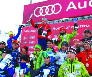 Il campionato Fie fa il tutto esaurito a Sestriere sotto gli occhi di Flavio Roda