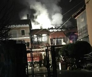 Almese: in fiamme una palazzina a Rivera