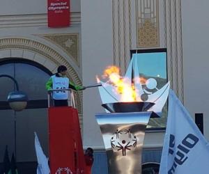 Bardonecchia, folla per la cerimonia di inaugurazione degli Special Olympics