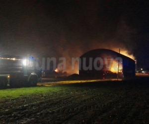 S.Ambrogio: fiamme nella notte a Cascina Bertini