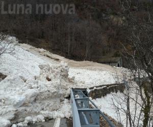 Venaus: le foto della nuova valanga alla piana di S.Martino